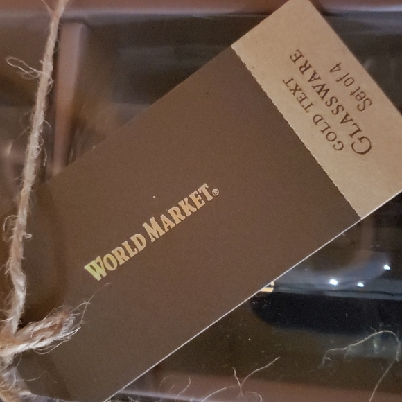 💖H P X4💖 Brand New! Double Old Fashioned cocktail glasses! Adorable! 1 set… - Picture 8 of 12